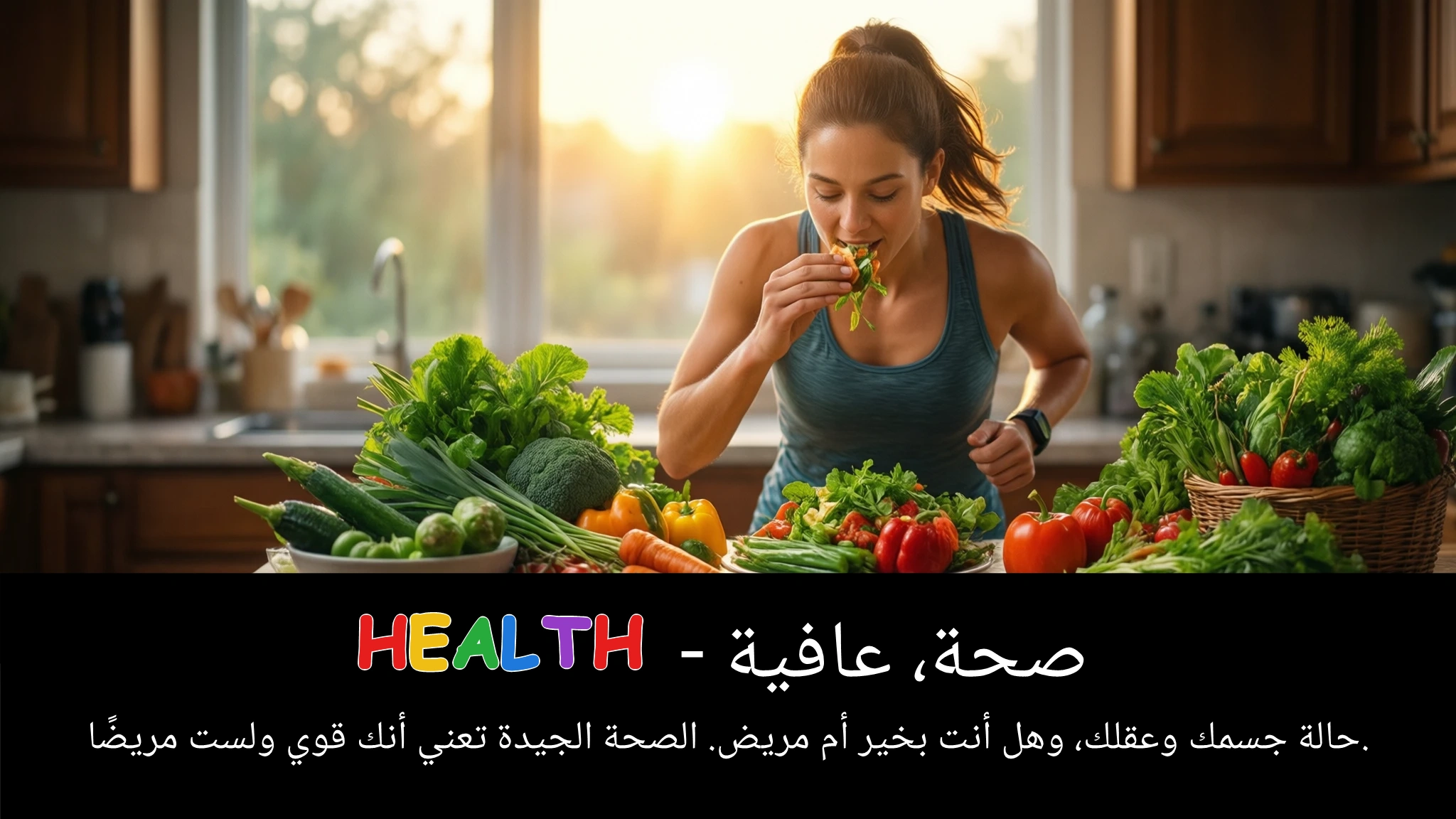 Arabic Illustration for health
